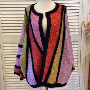 NWT Bel Kazan Heart Cardigan Kimono Anthropologie